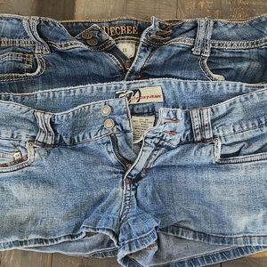 Decree and Roxy jean shorts size 11